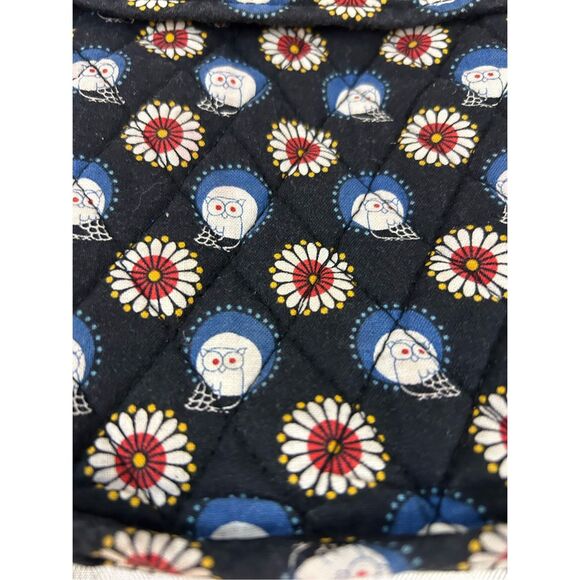 Vera Bradley owl lunch tote insulated navy 7"x9" - Picture 7 of 8